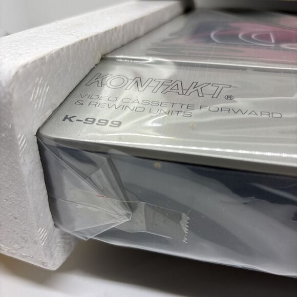 NOS KONTAKT VIDEO CASSETTE REWINDER K-999 Retro BRAND NEW Sealed - Untested - Picture 2 of 10